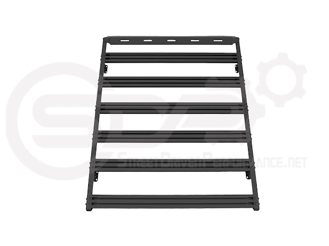2016-2023 Toyota Tacoma | Extreme Off-Road Version 2 Carbon Steel Black Top Roof Rack Cargo Luggage Carrier