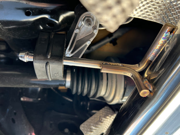 2020-PRESENT TOYOTA GR SUPRA A90 A91 | NON RESONATED CAT BACK EXHAUST WITH BURNT BLUE TIPS