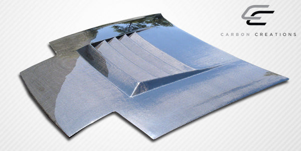 1986-1991 Mazda RX-7 Carbon Creations D-1 Hood - 1 Piece