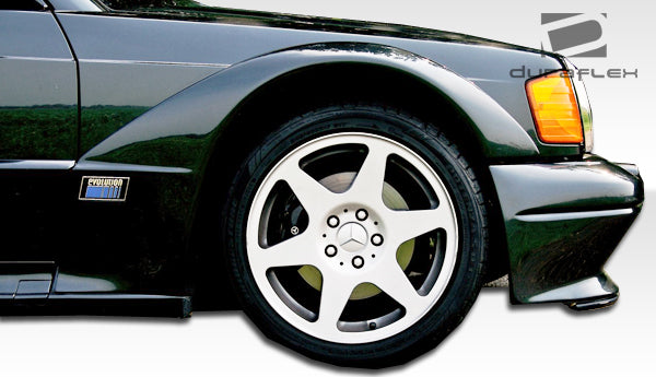 1984-1993 Mercedes 190 W201 Duraflex Evo 2 Wide Body Kit - 16 Piece