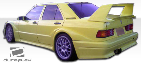 1984-1993 Mercedes 190 W201 Duraflex Evo 2 Wide Body Side Skirts Rocker Panels - 2 Piece