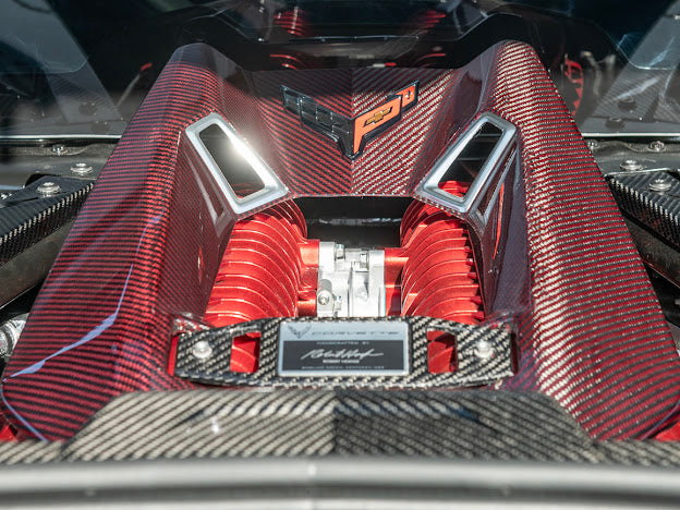 2023+ CORVETTE C8 Z06 CARBON FIBER ENGINE COVER