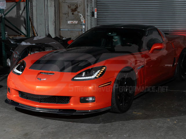 2005-2013 CHEVROLET CORVETTE C6 | C7 STYLE PROJECTOR LED SEQUENTIAL SIGNAL TURN HEADLIGHTS (PAIR)