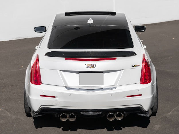 2016-2019 ATS-V COUPE  | Wickerbill Trunk Spoiler Wing Carbon Fiber