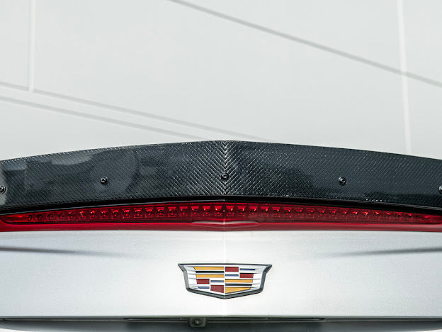2016-2019 ATS-V Sedan  | Wickerbill Trunk Spoiler Wing Carbon Fiber
