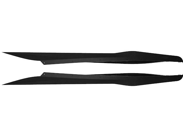 2020+ CHEVROLET CORVETTE C8 STINGRAY | Z06 PACKAGE SIDE SKIRTS ROCKER PANELS GROUND EFFECTS