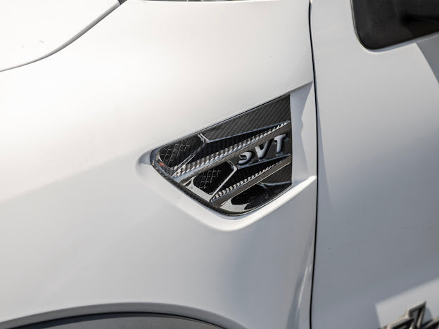 2009-2014 Ford F-150 Raptor SVT | SDP Package Carbon Fiber Side Fender Vents Trim Replacement (Pair)