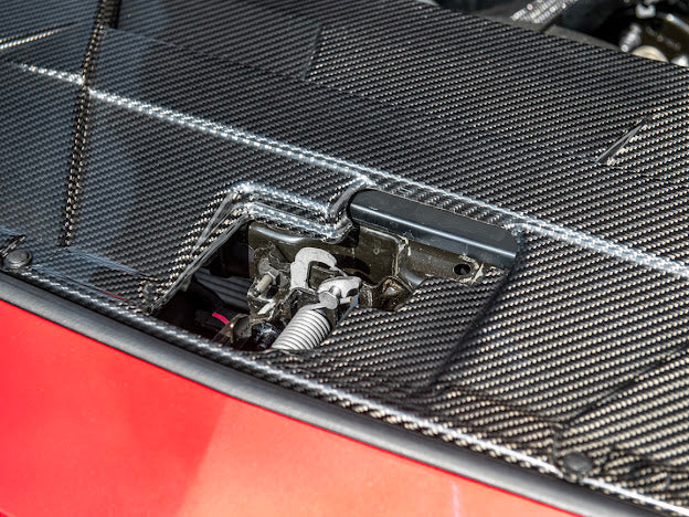 2024-UP MUSTANG S650 | CARBON FIBER ENGINE RADIATOR PANEL TRIM REPLACEMENT