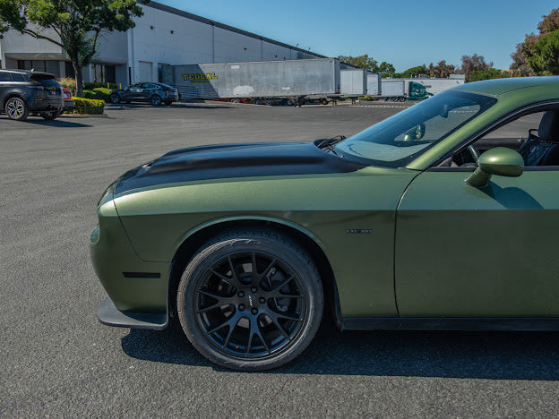 08-UP DODGE CHALLENGER HELLCAT REDEYE FRONT HOOD - Primer Black