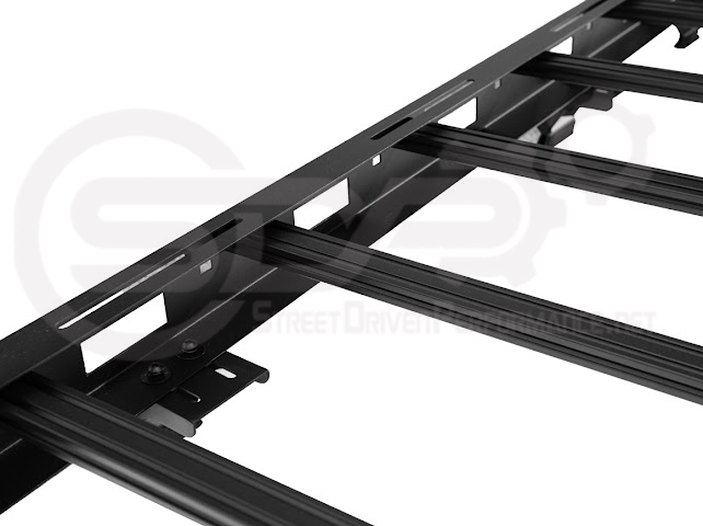 2018-UP JEEP WRANGLER JL & 2020-PRESENT JEEP GLADIATOR JT | CARBON STEEL BLACK TOP ROOF CARGO RACK (FULL & HALF LENGTH)