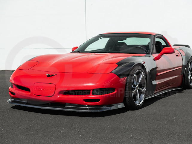 1997-2004 CHEVROLET CORVETTE C5 PERFORMANCE FRONT SPLITTER LIP GROUND EFFECTS