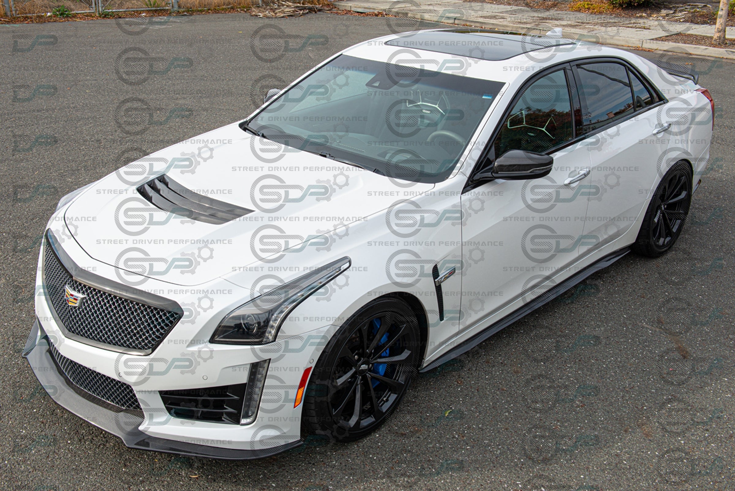 2016-2019 CADILLAC CTS-V CARBON FIBER AERODYNAMIC FULL BODY KIT