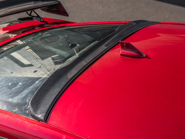 2024-UP MUSTANG S650 | CARBON FIBER REAR ROOF WINDOW WING SPOILER