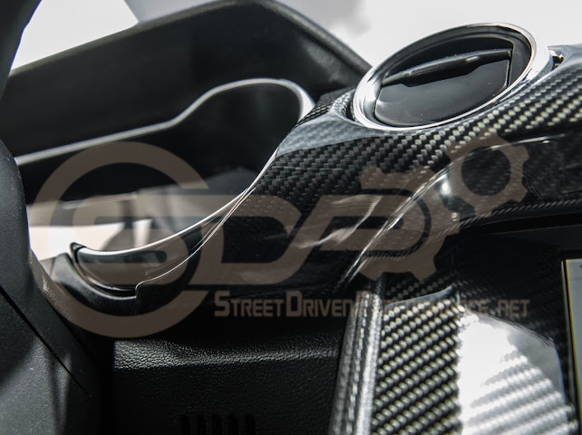 2015-2023 FORD MUSTANG S550 | CARBON FIBER DASHBOARD PANEL TRIM COVER