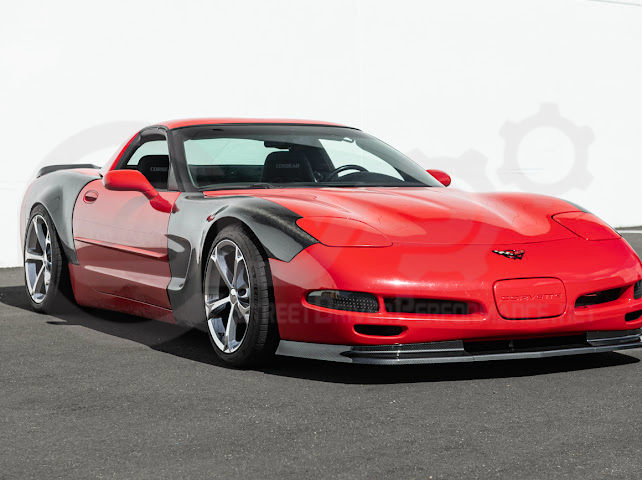 1997-2004 CHEVROLET CORVETTE C5 PERFORMANCE FRONT SPLITTER LIP GROUND EFFECTS