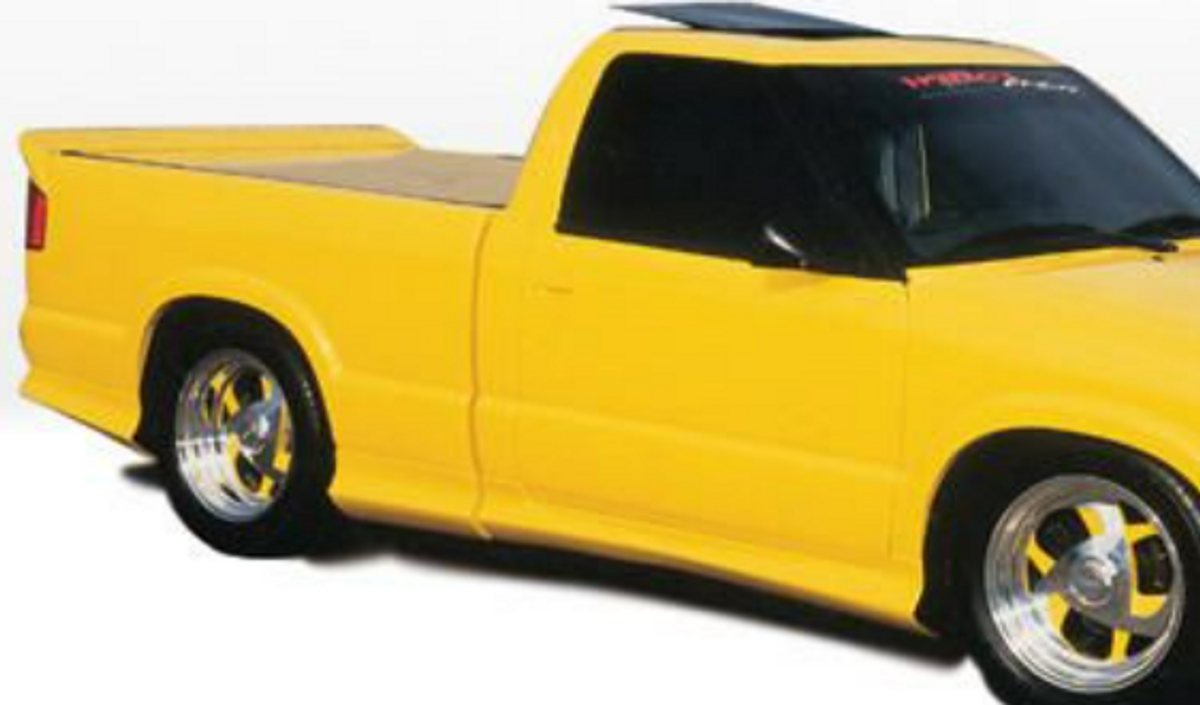 Type W 1996-1997 S-10 / SONOMA EXT. W/3 DOOR CUSTOM STYLE KIT W/ROLL PAN