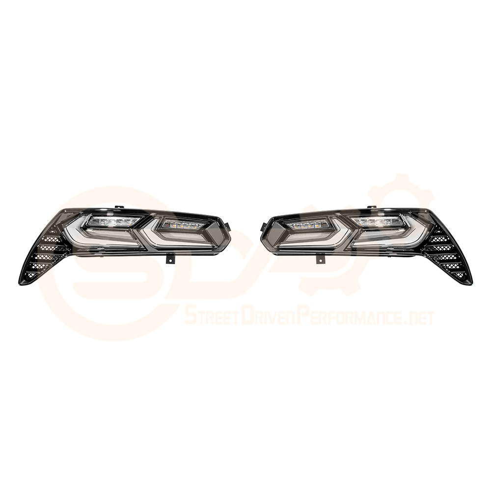 2014-2019 CORVETTE C7 SMOKE / CLEAR LENS REAR TAILLIGHT