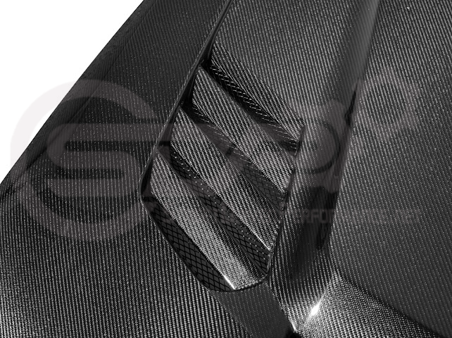2023-Up BMW G87 M2 | V Style CARBON FIBER Front Vented Heat Extraction Hood