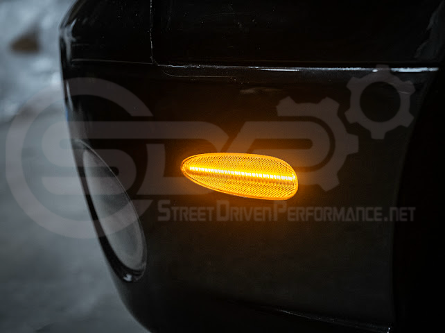 2004-2006 Pontiac GTO | Front Clear / Red / or Black Lens Amber Light LED Side Markers Pair