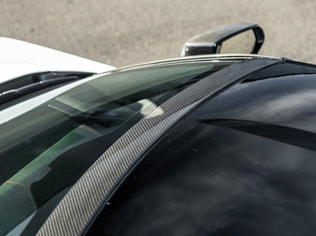 2020-UP CORVETTE C8 WINDSHIELD UPPER MOLDING TRIM SURROUNDING