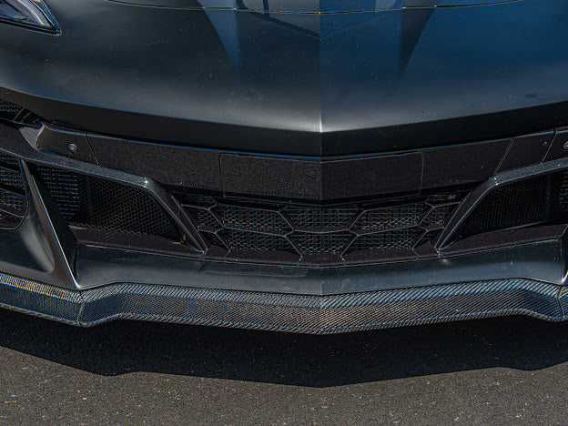 2020+ CORVETTE C8 Z06 & E-Ray | 3-PIECES FRONT LIP SPLITTER GROUND EFFECTS