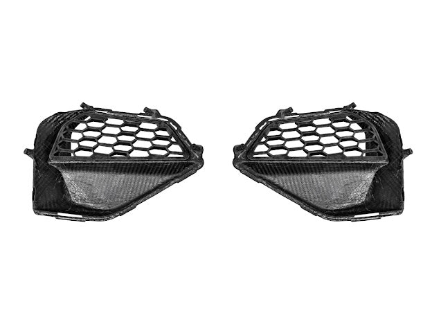 2024-Up Mustang GT S650 | CARBON FIBER Front Side Grille Insert Replacement Pair
