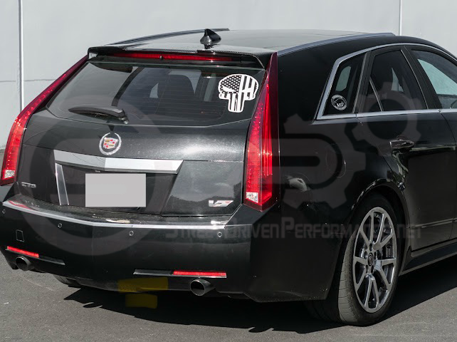 2009-2015 CTS-V V2 Wagon - Carbon Fiber Trunk Lid Spoiler / Wing