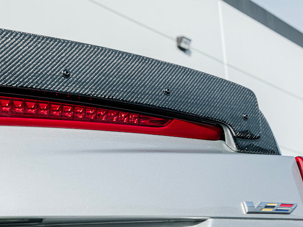 2016-2019 ATS-V Sedan  | Wickerbill Trunk Spoiler Wing Carbon Fiber