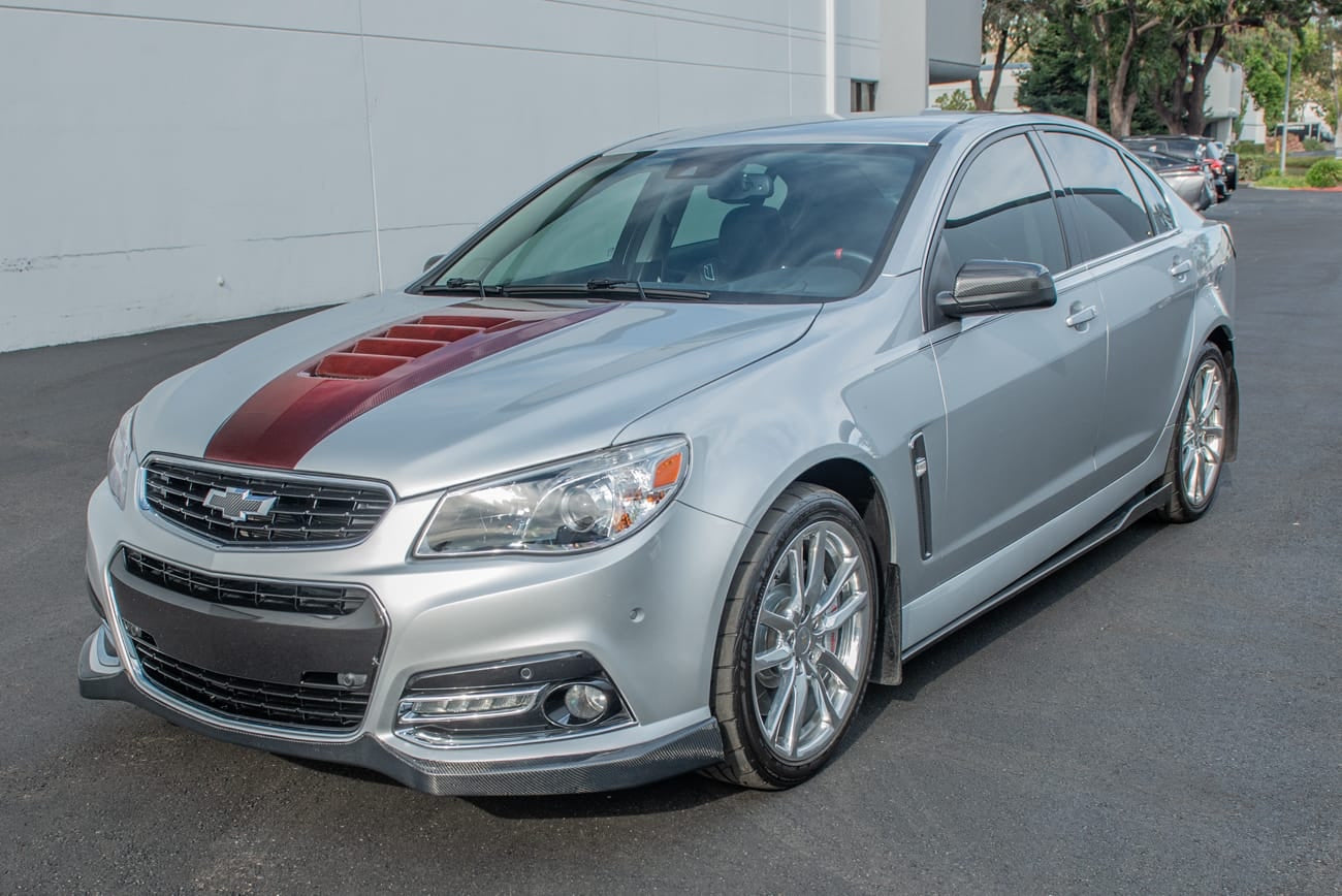 2014- 2015 Chevrolet SS SDP Carbon Fiber Front Bumper Lip Splitter Chevy SS