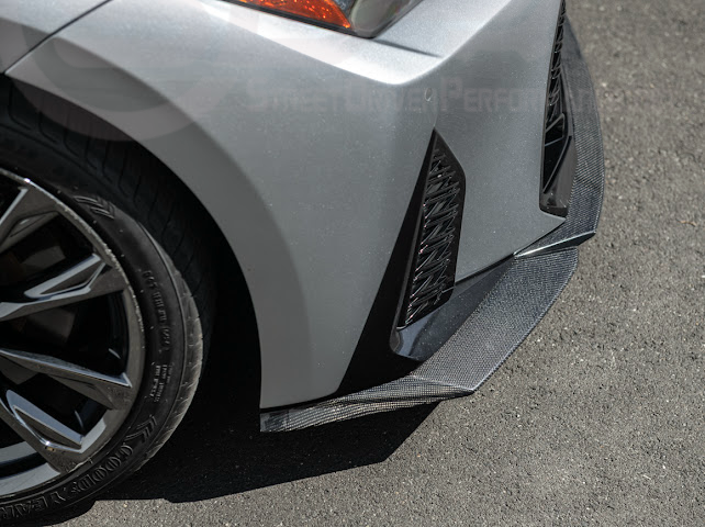 2021-UP LEXUS IS300, IS350, IS500 | JDM NOVEL STYLE CARBON FIBER FRONT BUMPER LIP SPLITTER GROUND EFFECTS