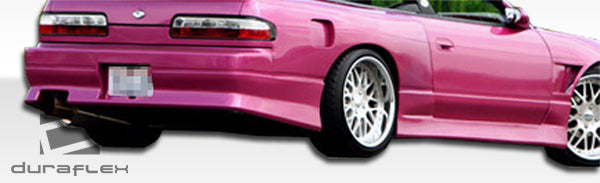 1989-1994 Nissan 240SX S13 2DR Duraflex V-Speed Rear Bumper Cover - 1 Piece