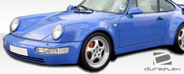 1989-1994 Porsche 964 Duraflex Turbo Look Side Skirts Rocker Panels - 2 Piece
