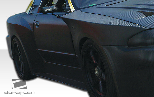 1989-1994 Nissan Skyline 2DR R32 Duraflex R34 GTR500 Conversion Side Skirts Rocker Panels - 2 Piece (S)