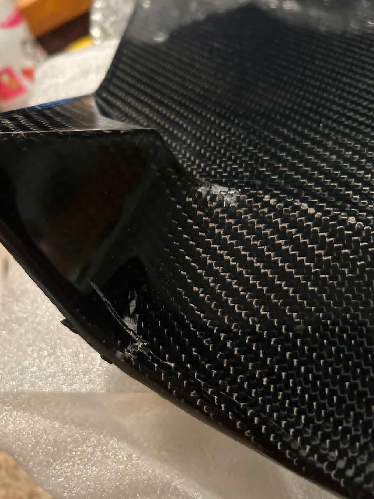 *BLEMISHED/ DISCOUNTED* 2009-2015 CTS-V V2 Wagon - Carbon Fiber Trunk Lid Spoiler / Wing