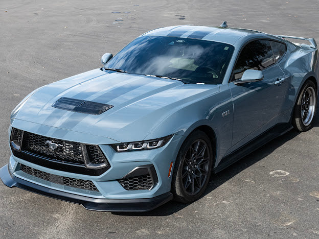 2024-UP FORD MUSTANG S650 | CARBON FIBER FRONT UPPER HOOD VENT INSERT