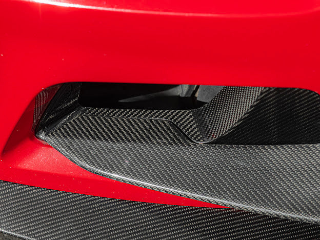 2017-UP CAMARO ZL1 1LE FRONT AIR DUCT BEZELS & CANARDS DIVE PLANES