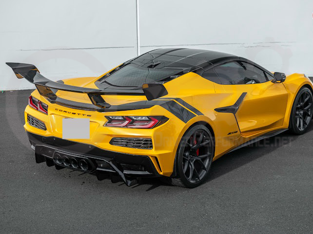 2023-UP CORVETTE C8 Z06 | ZR1 STYLE REAR WING SPOILER