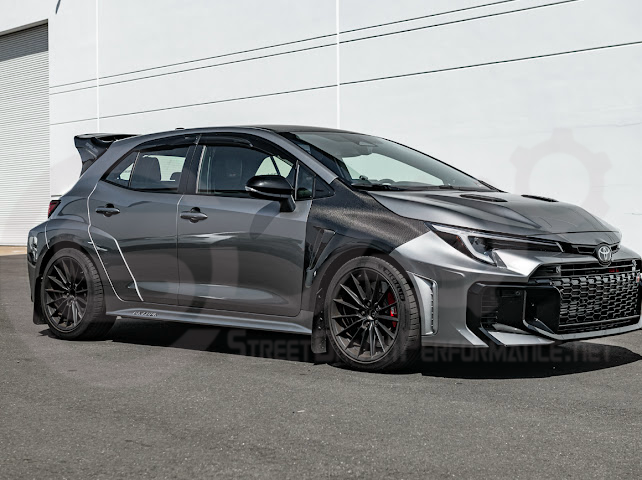 2023-UP GR COROLLA | FACTORY STYLE CARBON FIBER FRONT SIDE FENDERS WITH VENTS (PAIR)