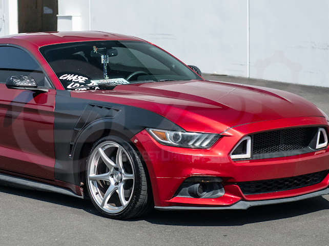 2015-2017 MUSTANG | GT500 KR STYLE FRONT VENTED FENDERS