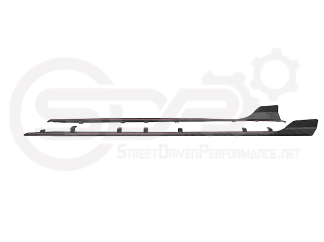 2023-Up BMW G87 M2 | TR Style CARBON FIBER Side Skirts Rocker Panel Extension Ground Effects