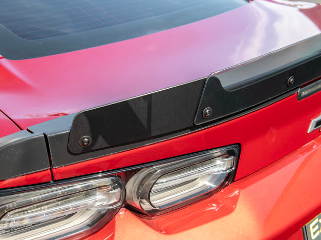 2016+ 6TH GEN CAMARO SS & ZL1 REAR WING SMOKE TINTED WICKERBILL WING SPOILER