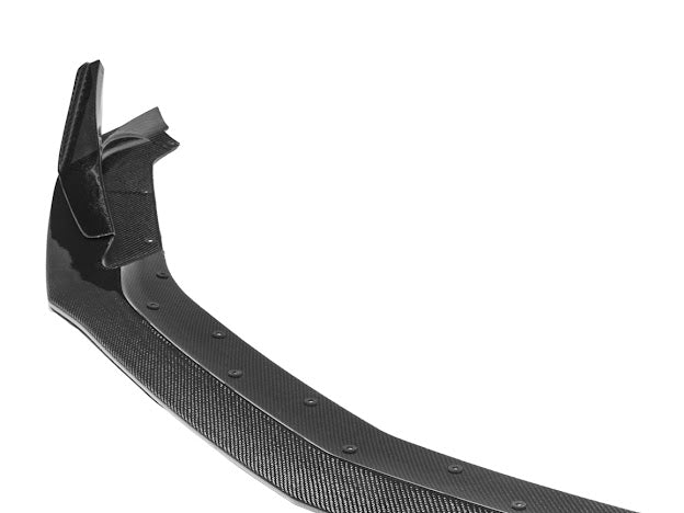 2020-2024 CADILLAC CT5-V & CT5 SPORT | BLACKWING PACKAGE CARBON FIBER FRONT LIP SPLITTER CANARDS