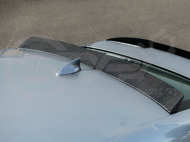 2021-UP LEXUS IS300 & IS350 | JDM PERFORMANCE STYLE CARBON FIBER ADD ON REAR ROOF TOP WINDOW SPOILER WING