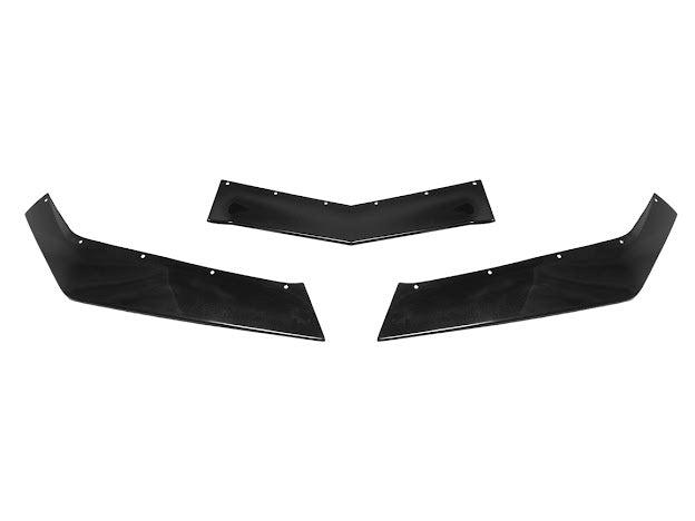 2020+ CORVETTE C8 Z06 & E-Ray | 3-PIECES FRONT LIP SPLITTER GROUND EFFECTS