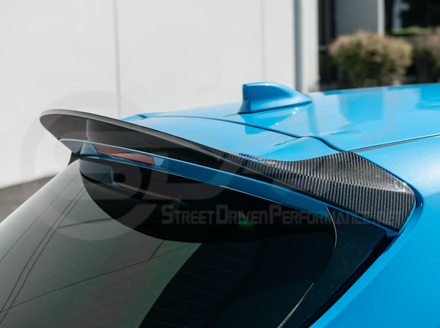 2019-UP TOYOTA GR COROLLA | JDM SDP PERFORMANCE STYLE CARBON FIBER REAR ROOF WING DUCKBILL SPOILER