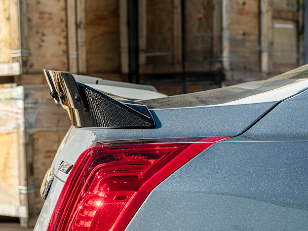 2016-2019 CADILLAC CTS-V V3  | SDP CARBON FIBER REAR TRUNK WING WICKERBILL SPOILER