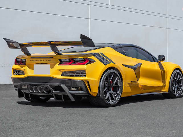 2023-UP CORVETTE C8 Z06 | ZR1 STYLE REAR WING SPOILER