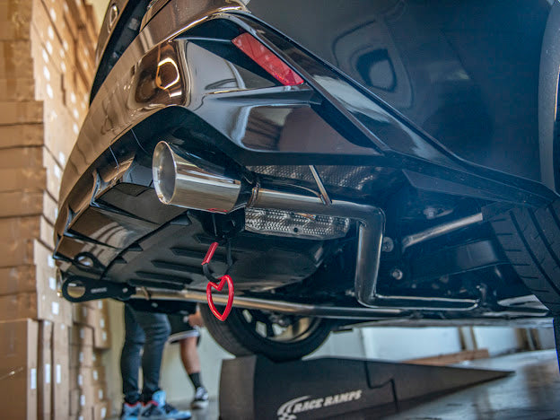 2021-PRESENT LEXUS IS300 IS350 MUFFLER DELETE AXLE BACK DUAL TIPS EXHAUST PAIR