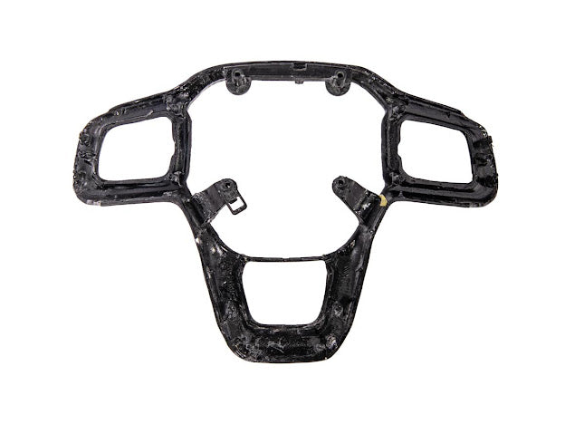 2024-Up Ford Mustang S650 | Carbon Fiber / Forged Carbon Fiber Steering Wheel Button Replacement