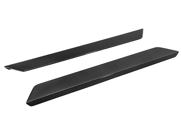 2020-UP CORVETTE C8 | CARBON FIBER SIDE DOOR SILL PLATE STRIP COVERS PANELS